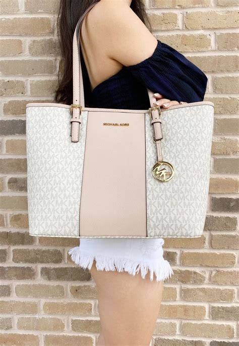 michael kors purses vanilla pink